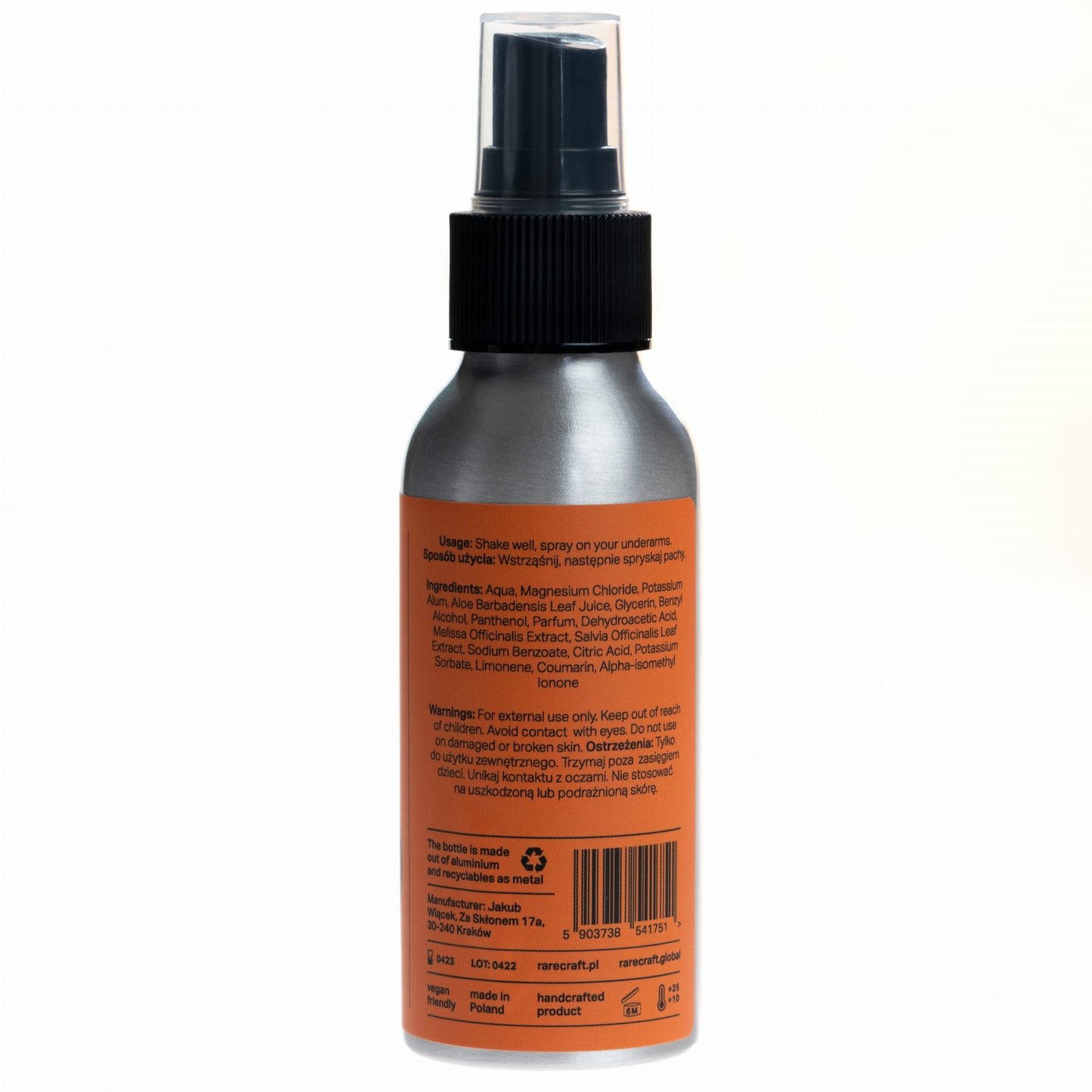 RareCraft Trophy, Deodorant Spray