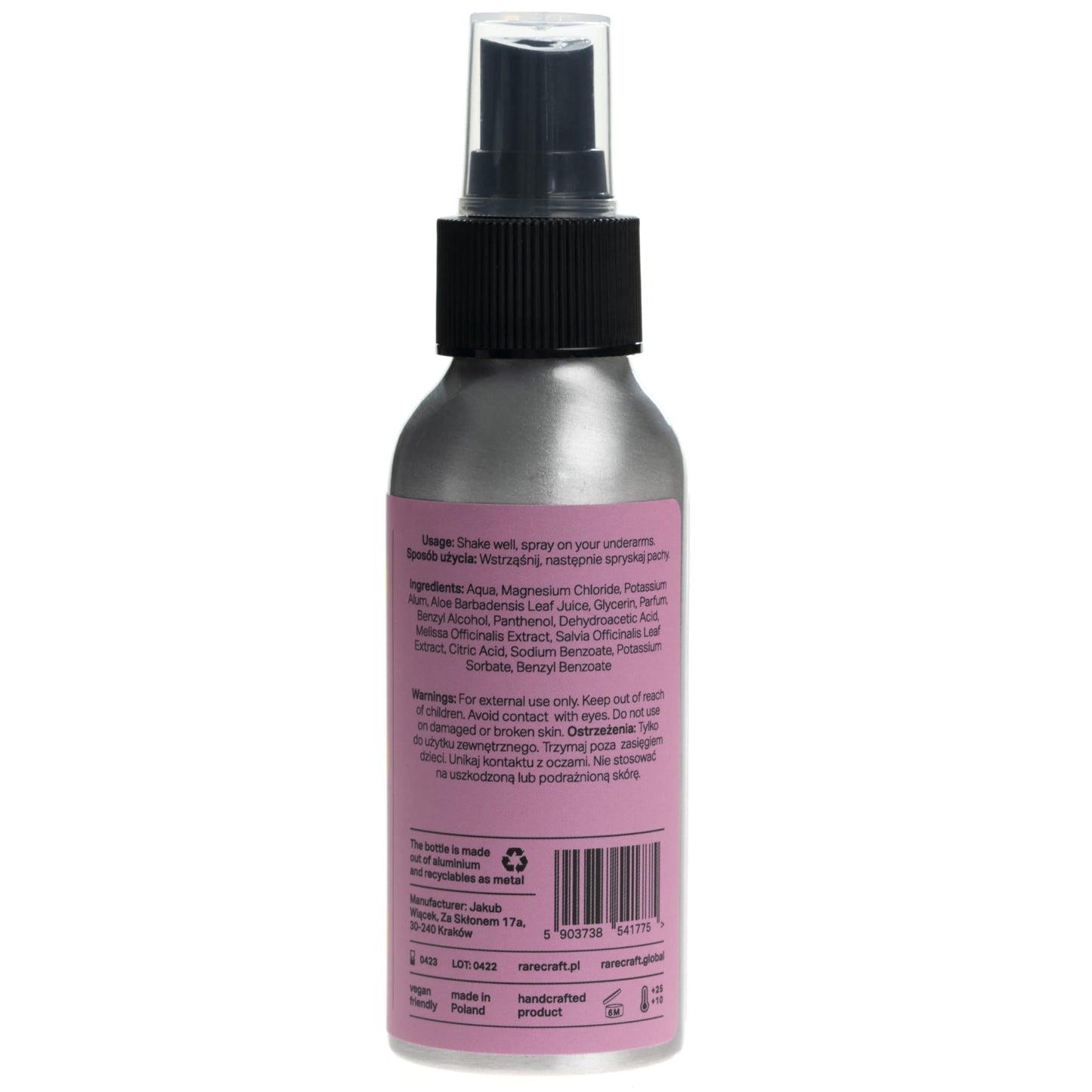 RareCraft Orientens Blomst, Deodorant Spray