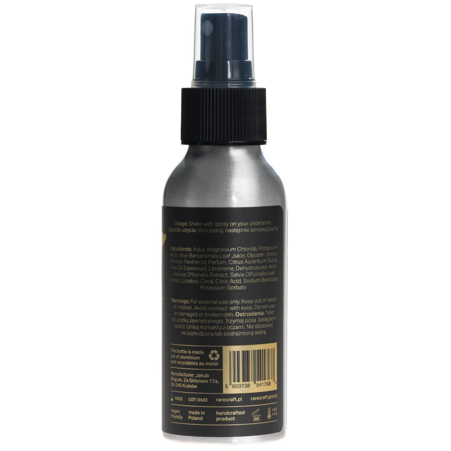 RareCraft Cortes' Expedition, Deodorant Spray