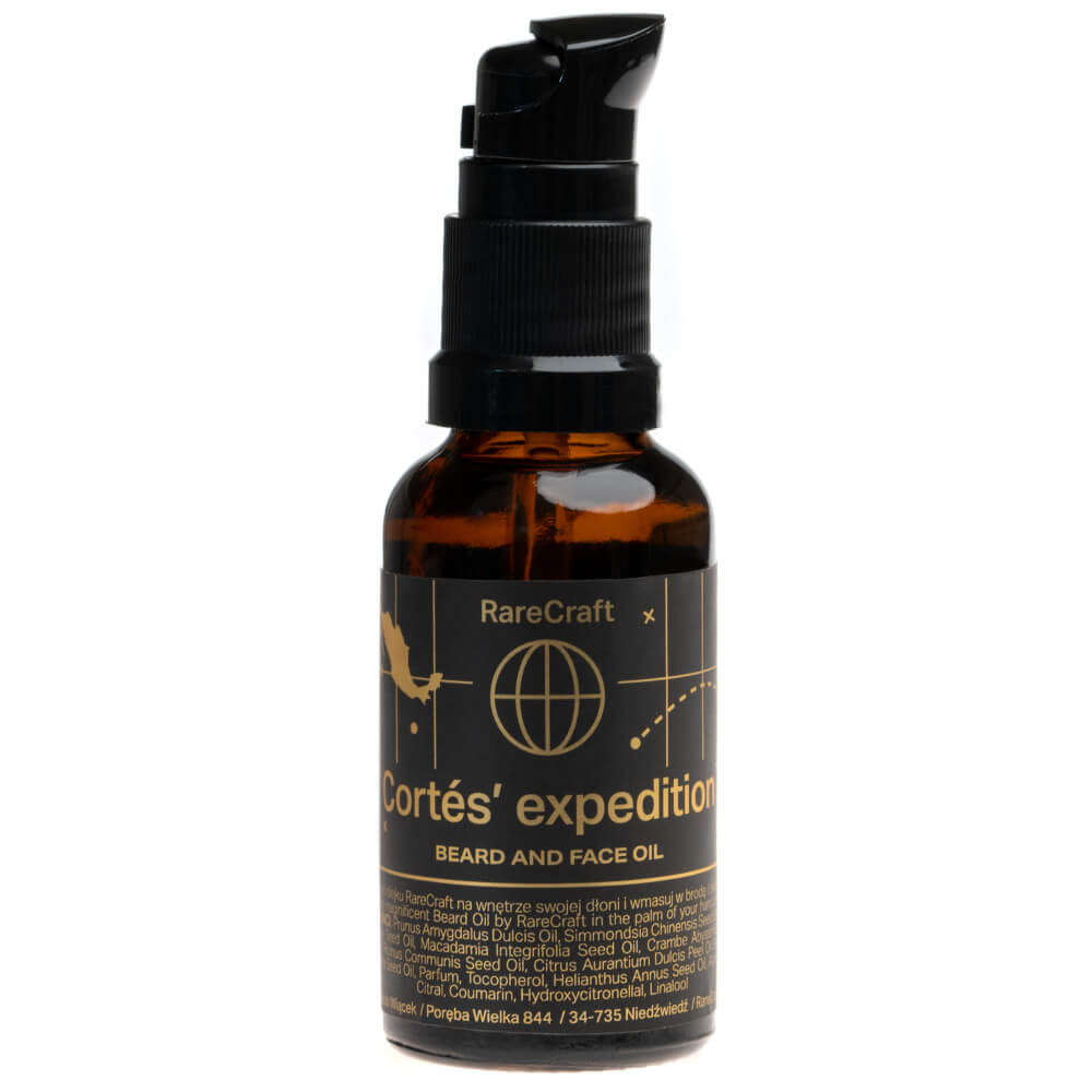 RareCraft Cortes' Expedition, Beard Oil 30ml