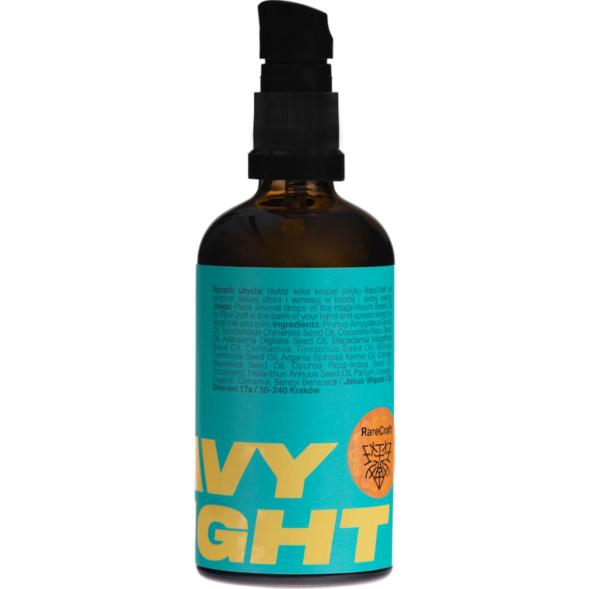 RareCraft Heavyweight, Beard Oil 100ml