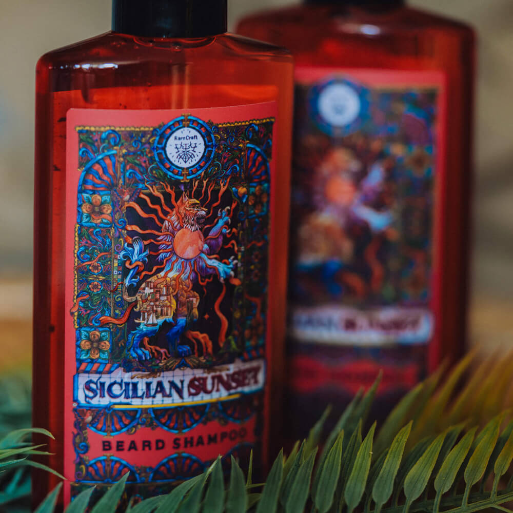 RareCraft Beard Shampoo Sicilian Sunset