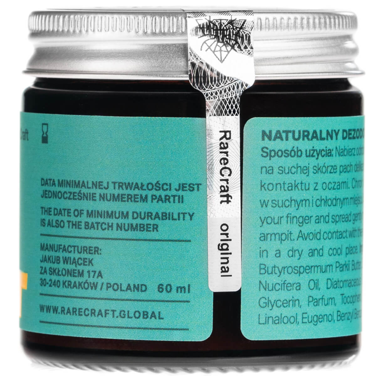 RareCraft Heavyweight, Deodorant Cream