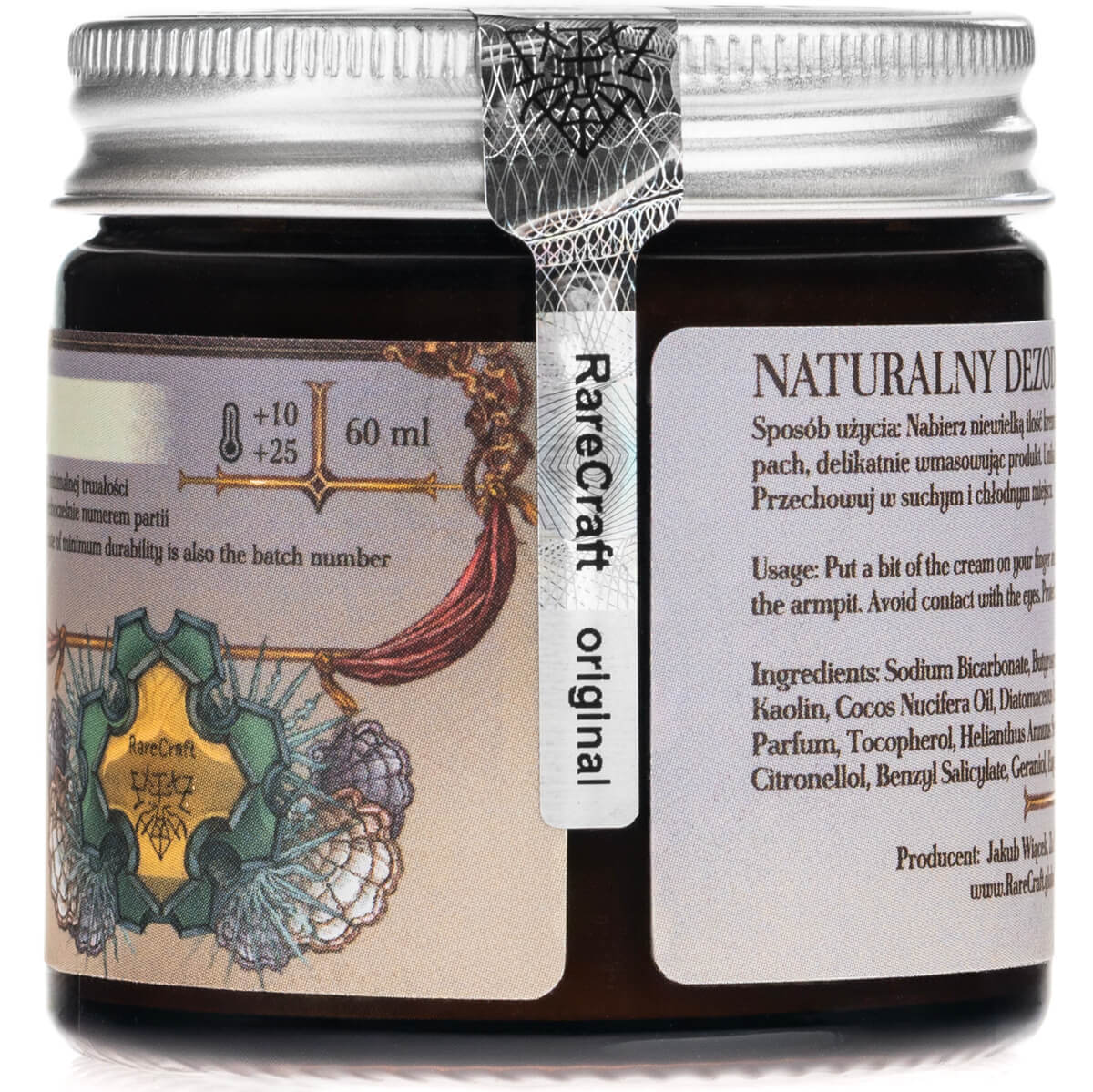 RareCraft Tortuga, Deodorant Cream