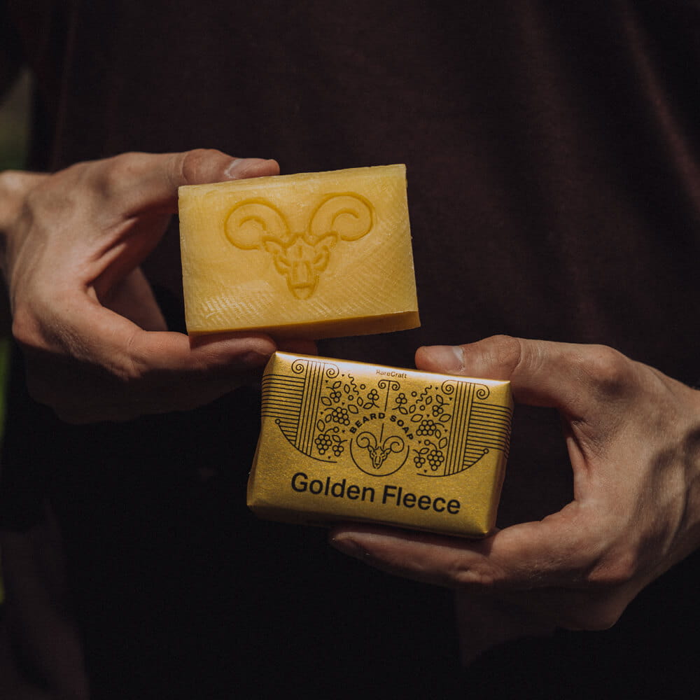 Rarecraft Golden Fleece- Beard Soap
