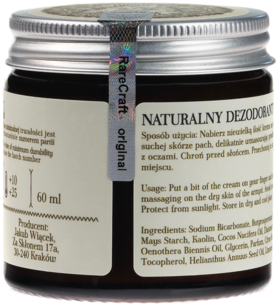 RareCraft Navigator, Deodorant Cream