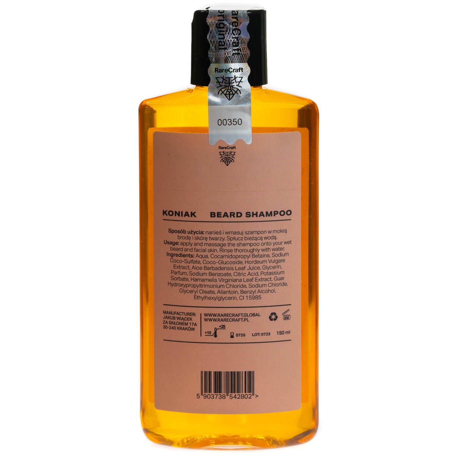 RareCraft Koniak, Beard Shampoo