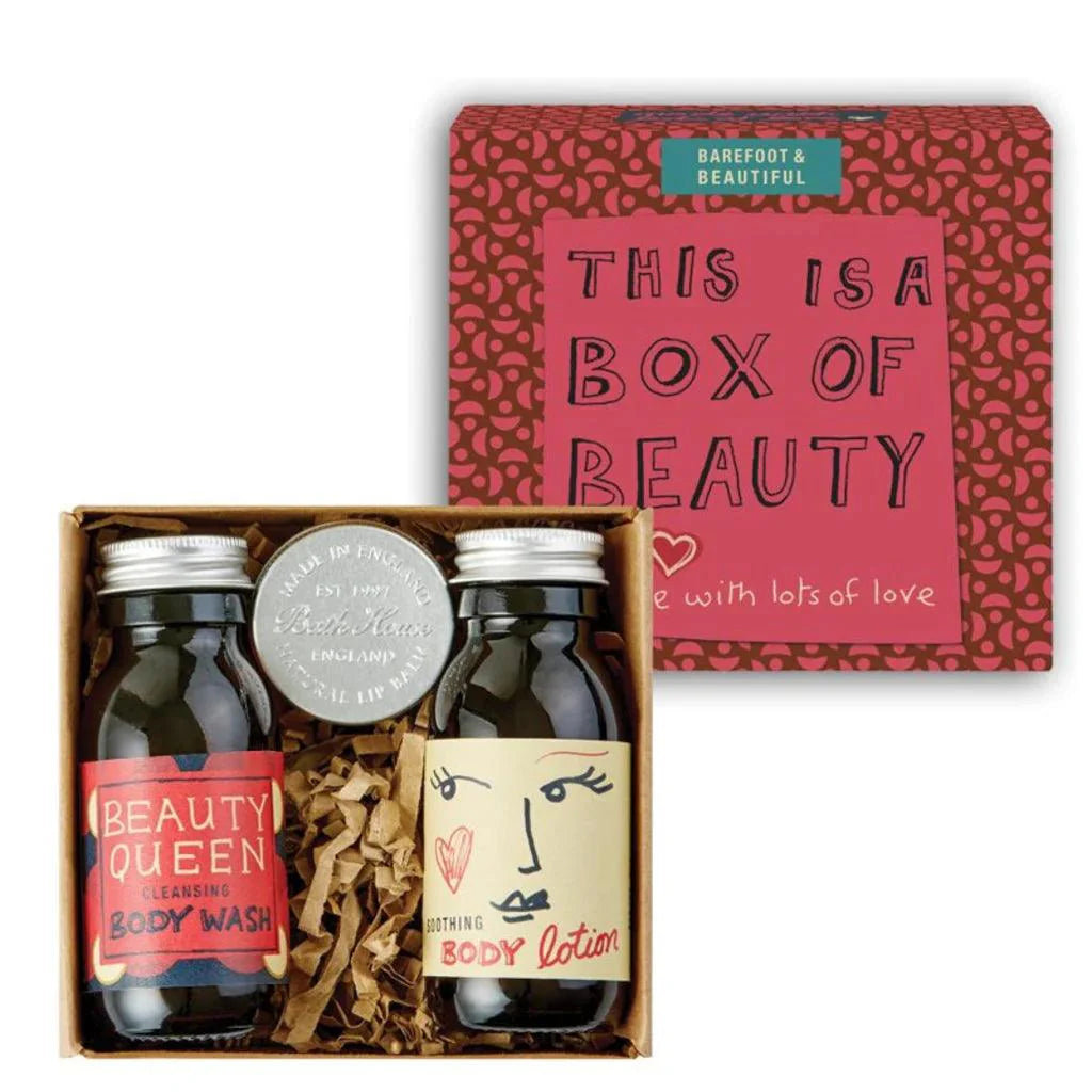 Barefoot & Beautiful, Giftbox Bodycare | Hudpleiesett | Barefoot & Beautiful | JK SHOP | JK Barber og herre frisør | Lavepriser | Best