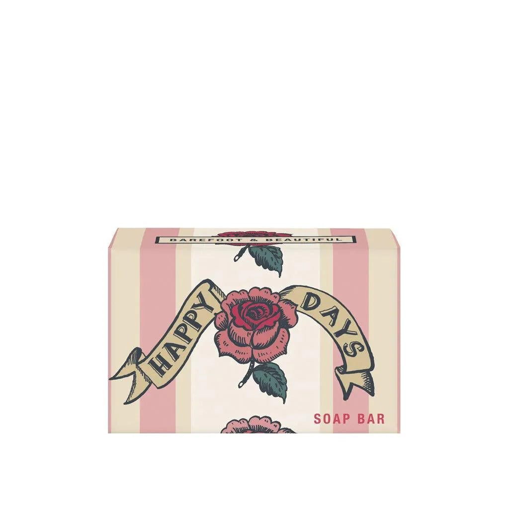 Barefoot & Beautiful, Soap Bar Wild Rose og Juniper & Lime | Håndsåpe | Barefoot & Beautiful | JK SHOP | JK Barber og herre frisør | Lavepriser | Best