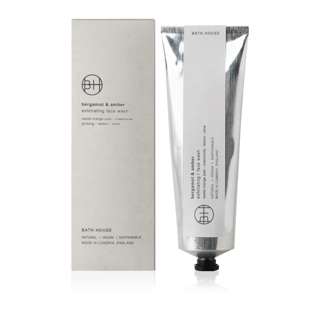 Bath House, Bergamot & Amber Face Wash | Ansiktsrens | Bath House | JK SHOP | JK Barber og herre frisør | Lavepriser | Best