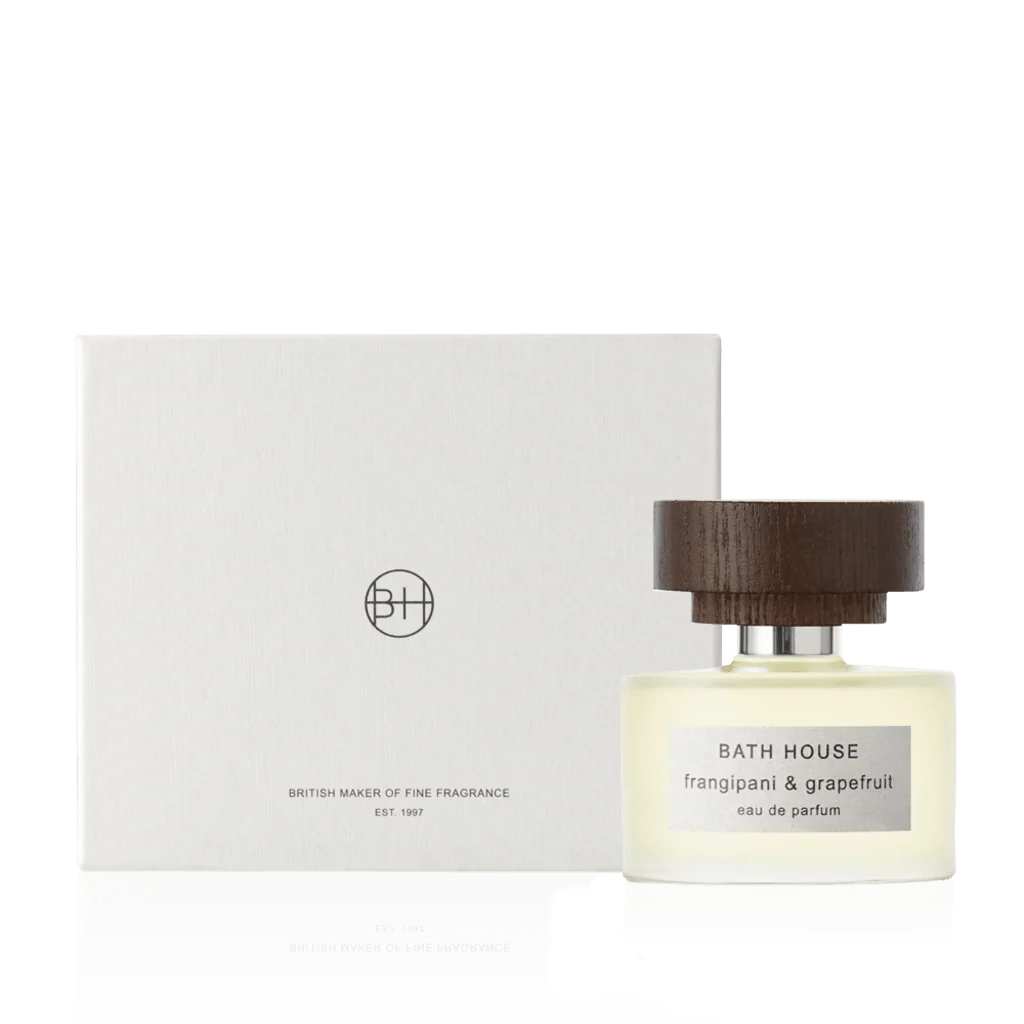 Bath House, Eau De Parfum - Frangipani & Grapefruit | Parfyme | Bath House | JK SHOP | JK Barber og herre frisør | Lavepriser | Best