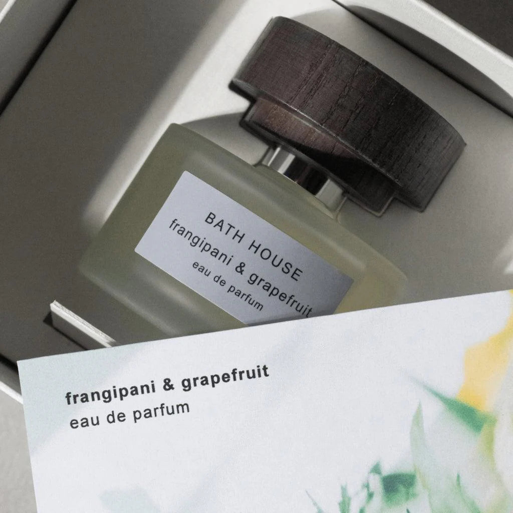 Bath House, Eau De Parfum - Frangipani & Grapefruit | Parfyme | Bath House | JK SHOP | JK Barber og herre frisør | Lavepriser | Best