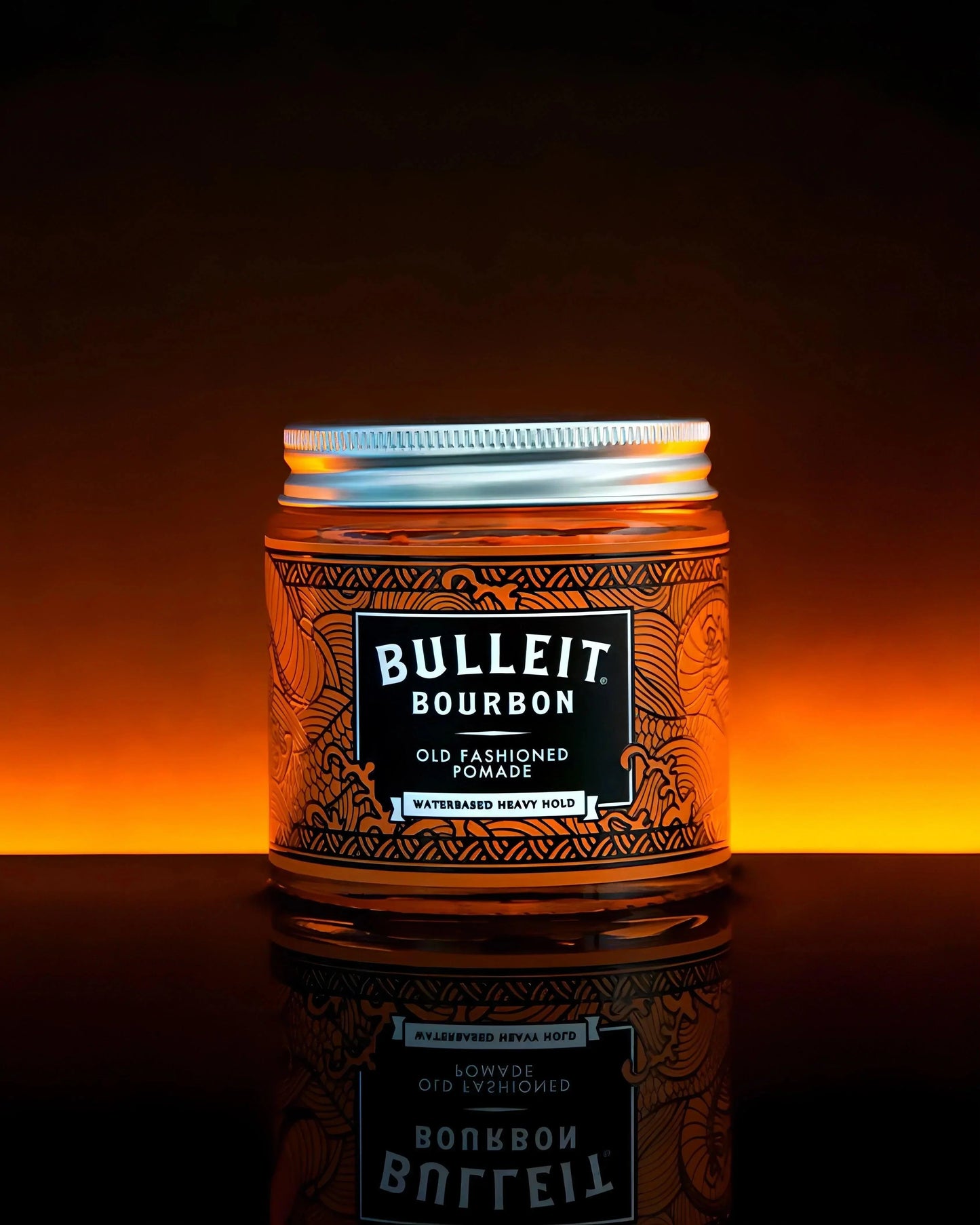 Bulleit Bourbon Old Fashioned Hårpomade Naturlig Glans 120ml | Pomade | Bulleit Bourbon | JK SHOP | JK Barber og herre frisør | Lavepriser | Best