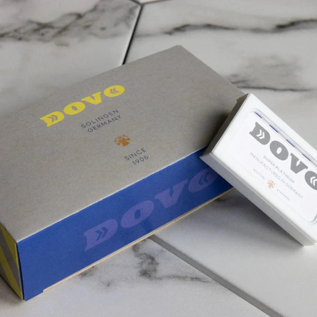 DOVO, Double Edge Blades box 100pcs | Barberblad | Dovo | JK SHOP | JK Barber og herre frisør | Lavepriser | Best