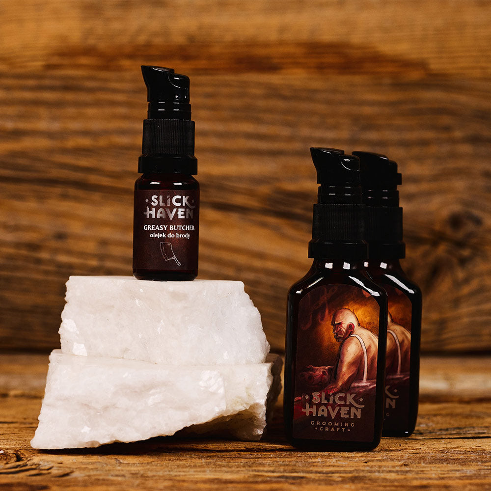 Slickhaven Beard Oil Greasy Butcher