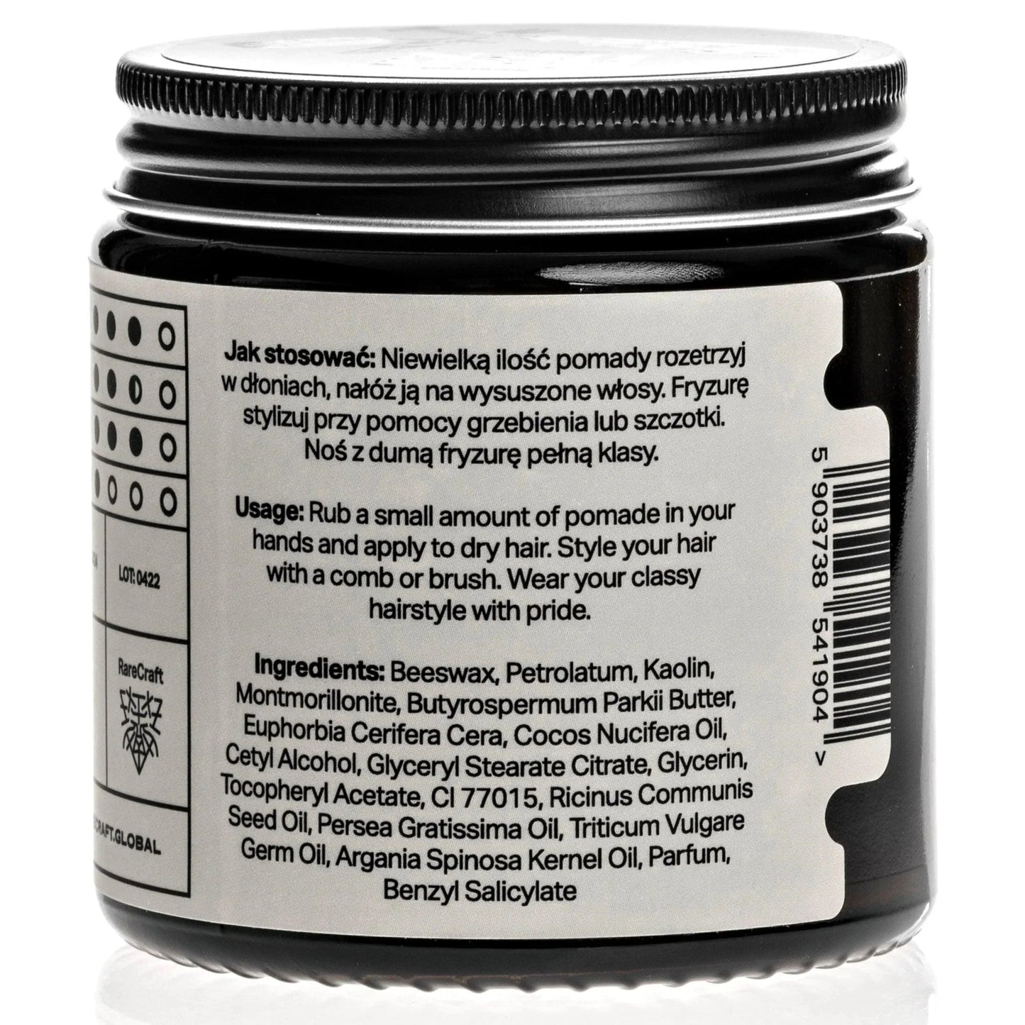 Harden Golden Fleece Rarecraft Clay Hår Pomade 100g | Clay | RareCraft | JK SHOP | JK Barber og herre frisør | Lavepriser | Best