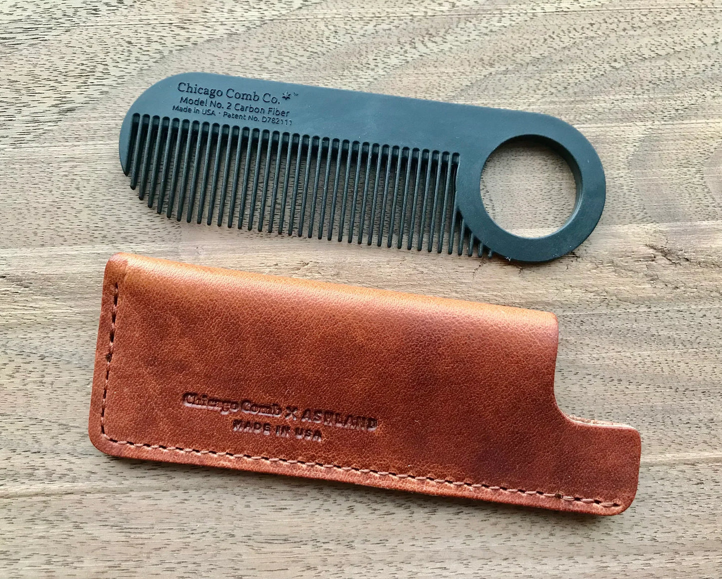 Chicago Comb, Model No. 2- Carbon Fiber
