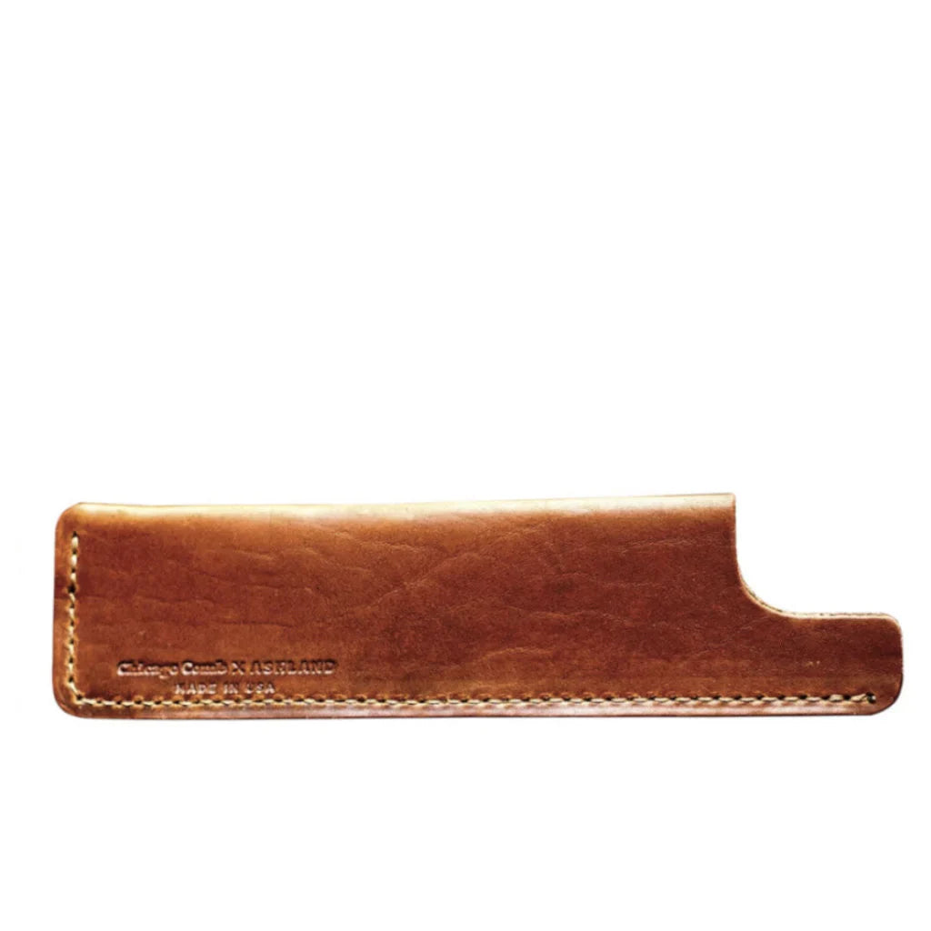 Chicago Comb, Kam Etui- Brun