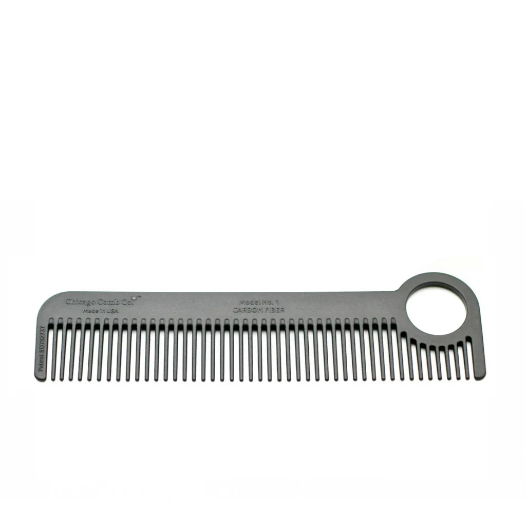 Chicago Comb, Model No. 1- Carbon Fiber