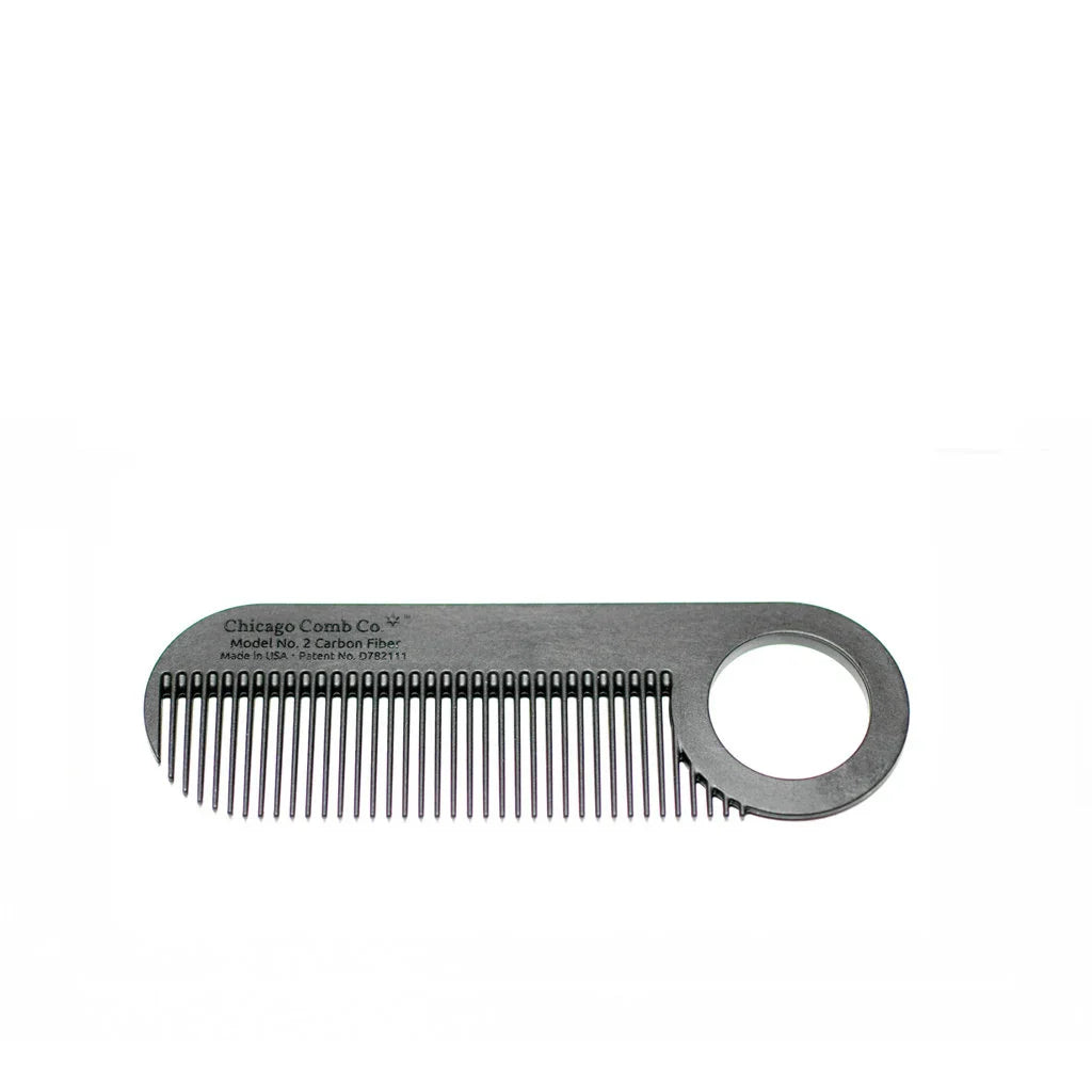 Chicago Comb, Model No. 2- Carbon Fiber