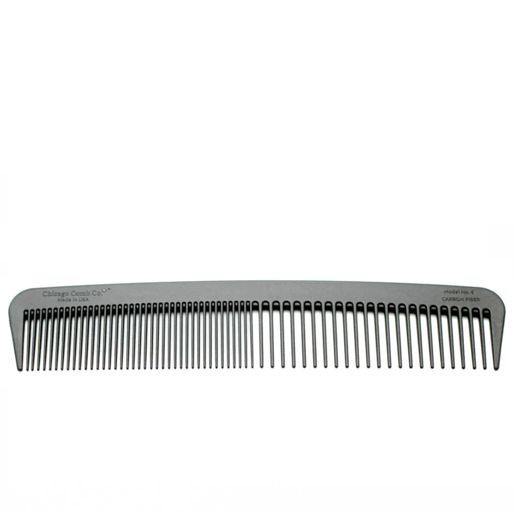 Chicago Comb, Model 06- Carbon Fiber