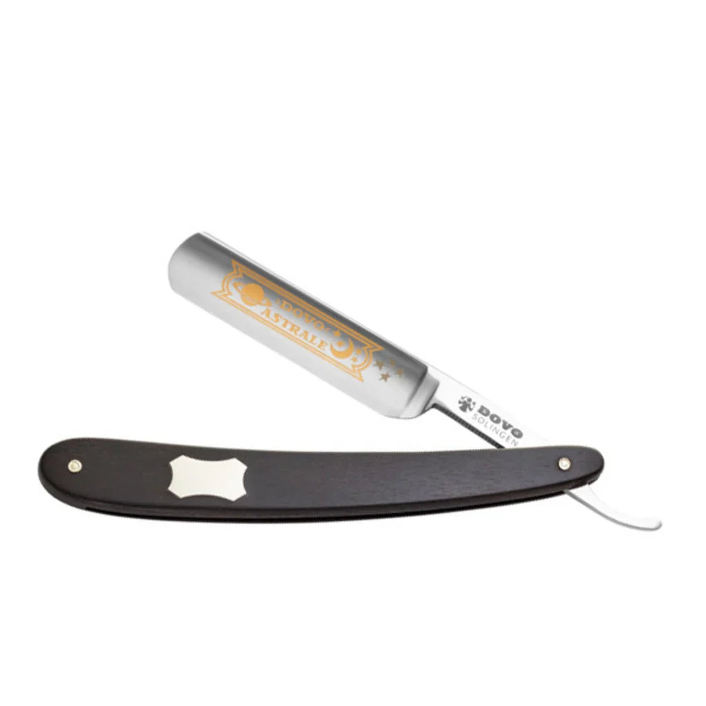 DOVO Straight Razor 5/8"- Black Ebony, Astrale