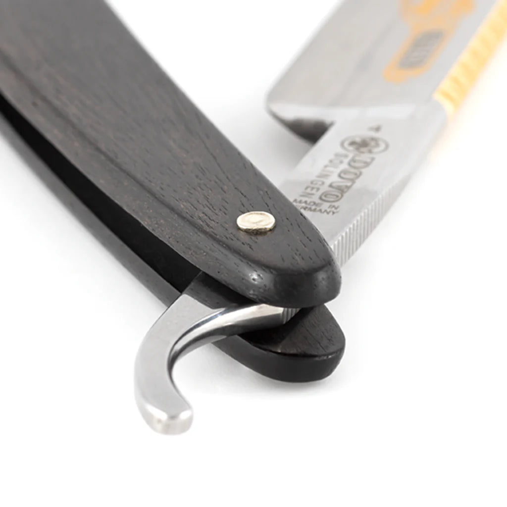 DOVO Straight Razor 5/8"- Black Ebony, Prima