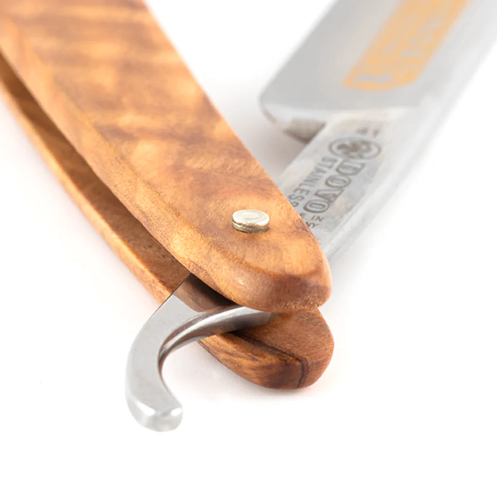DOVO Straight Razor 5/8"- Olivewood, Inox