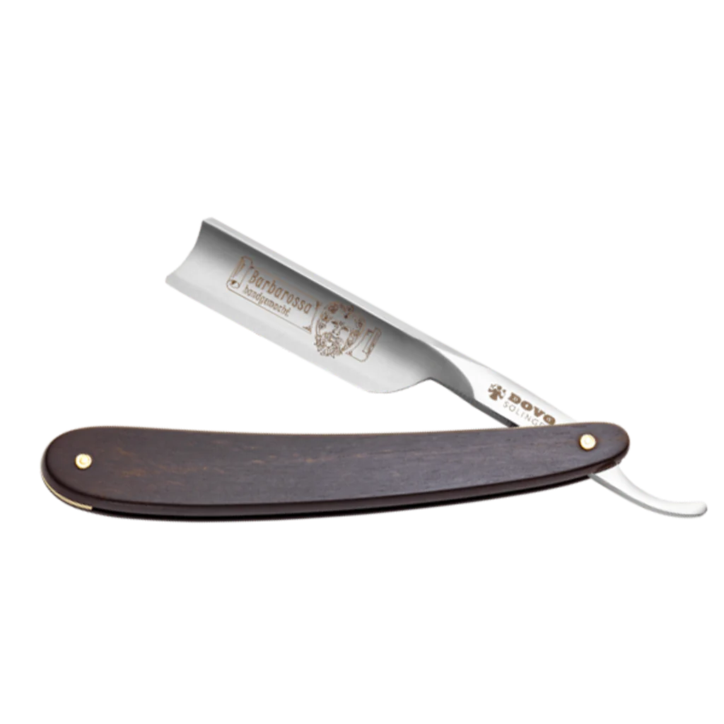 DOVO Straigh Razor 5/8"- EbonyWood Black, Brabarossa