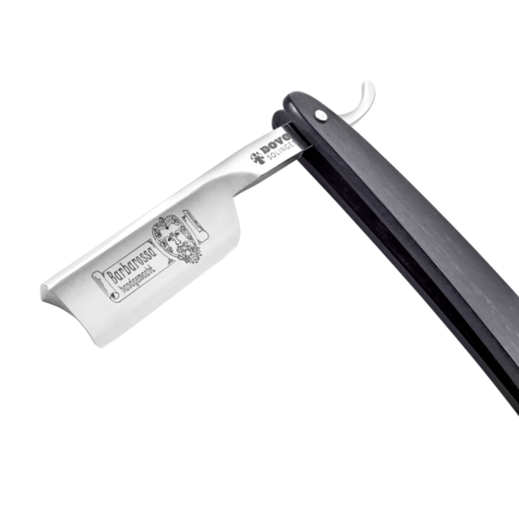DOVO Straigh Razor 5/8"- EbonyWood Black, Brabarossa