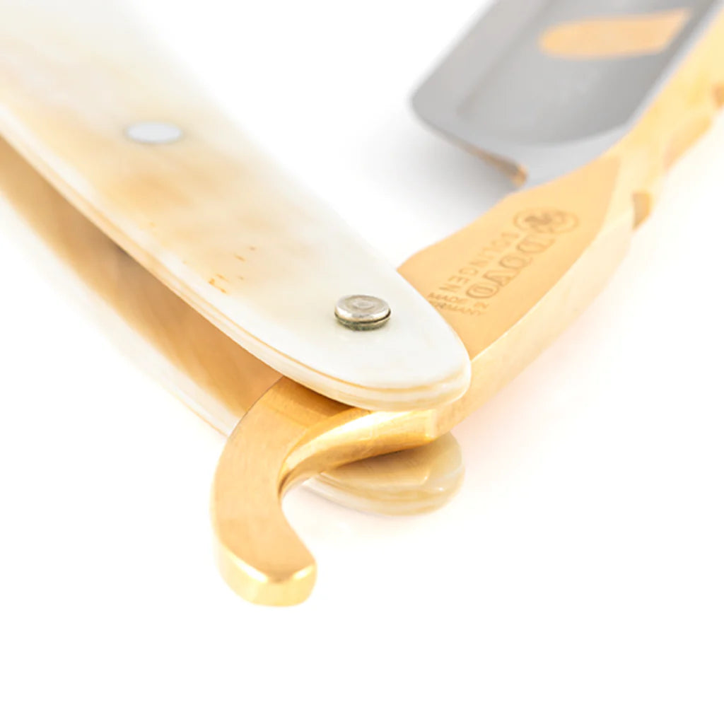 DOVO Straight Razor 6/8"- African Cowhorn, Bergischer Löwe
