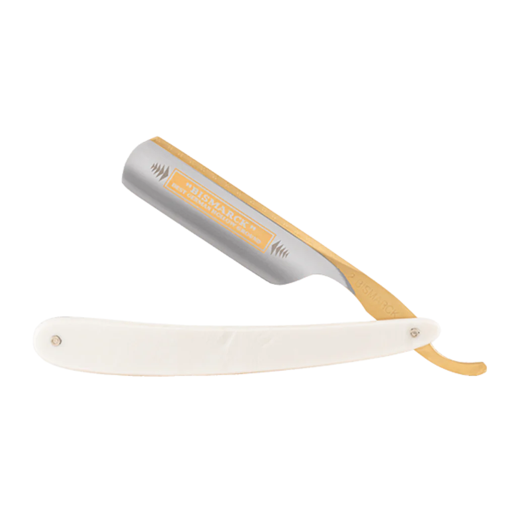 DOVO Straight Razor 6/8"- Pearl White, Bismarck