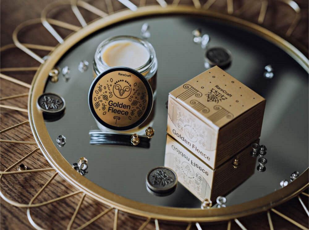 RareCraft Golden Fleece Skjeggbalm 50ml | Skjeggbalm | RareCraft | JK SHOP | JK Barber og herre frisør | Lavepriser | Best