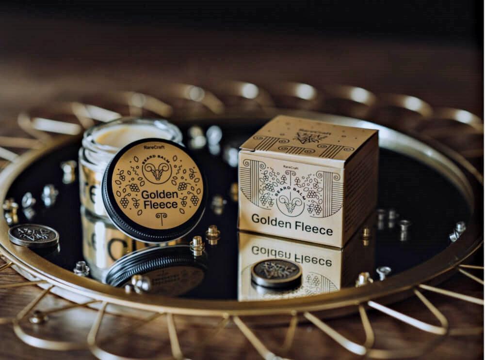 RareCraft Golden Fleece Skjeggbalm 50ml | Skjeggbalm | RareCraft | JK SHOP | JK Barber og herre frisør | Lavepriser | Best