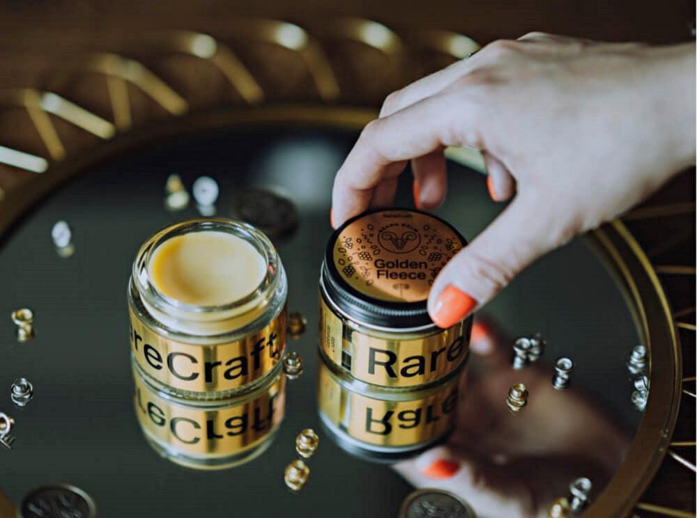 RareCraft Golden Fleece Skjeggbalm 50ml | Skjeggbalm | RareCraft | JK SHOP | JK Barber og herre frisør | Lavepriser | Best