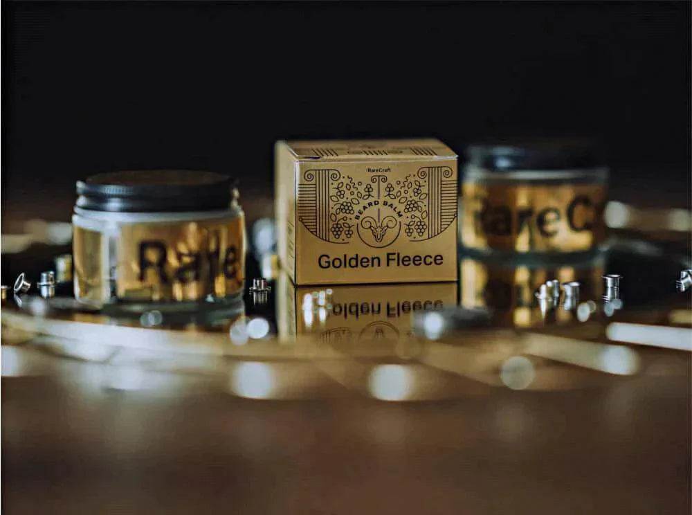 RareCraft Golden Fleece Skjeggbalm 50ml | Skjeggbalm | RareCraft | JK SHOP | JK Barber og herre frisør | Lavepriser | Best