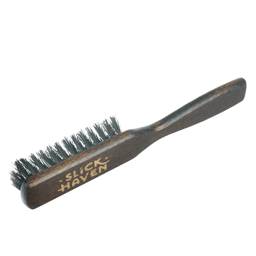 Slickhaven Beard Brush with handle | Skjeggbørste | Slickhaven | JK SHOP | JK Barber og herre frisør | Lavepriser | Best