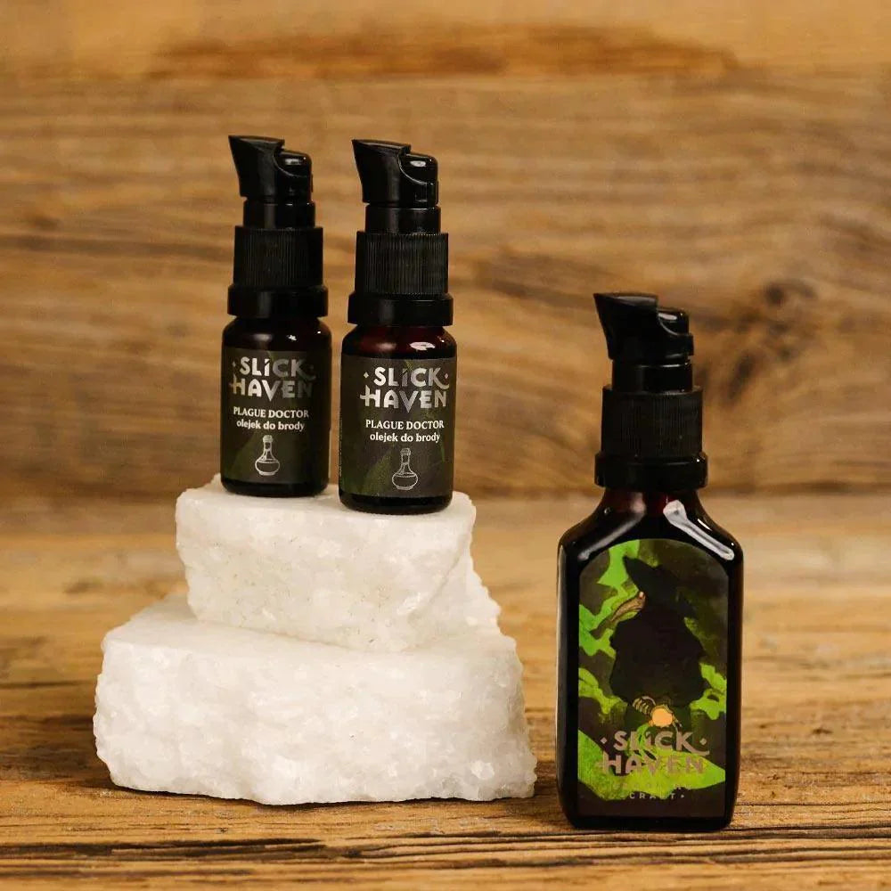 Slickhaven Beard Oil Plague Doctor | Skjeggolje | Slickhaven | JK SHOP | JK Barber og herre frisør | Lavepriser | Best
