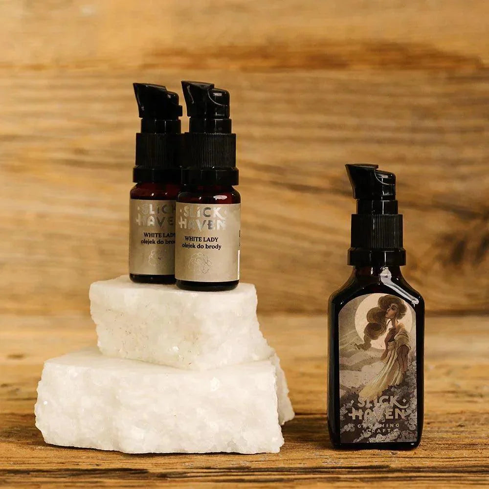 Slickhaven Beard Oil White Lady | Skjeggolje | Slickhaven | JK SHOP | JK Barber og herre frisør | Lavepriser | Best