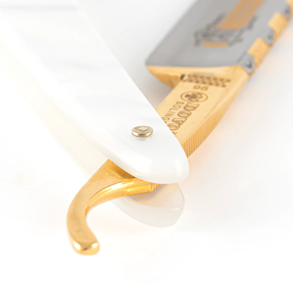 DOVO Straight Razor 5/8" - Mother of Pearl
