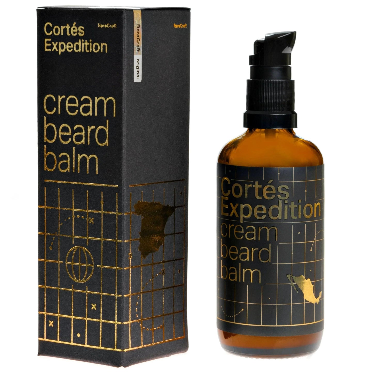 The Cortes Expedition RareCraft Skjegglotion - Ikke fettete 100ml | Skjeggbalm | RareCraft | JK SHOP | JK Barber og herre frisør | Lavepriser | Best