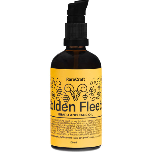 RareCraft Golden Fleece, Beard Oil 100ml