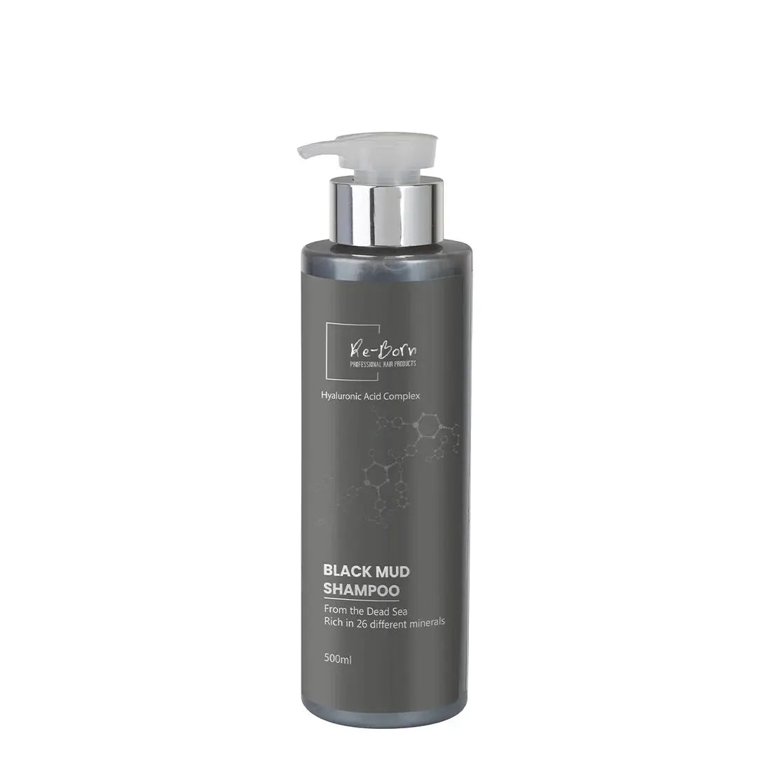 Re-born Black Mud Shampoo-Sjampo-JKSHOP