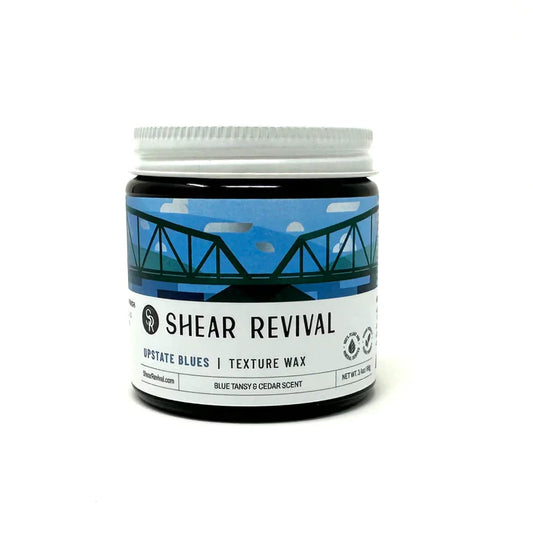 SHEAR REVIVAL Upstate Blues Texture Wax- Travel - Hårvoks - JK-Shop