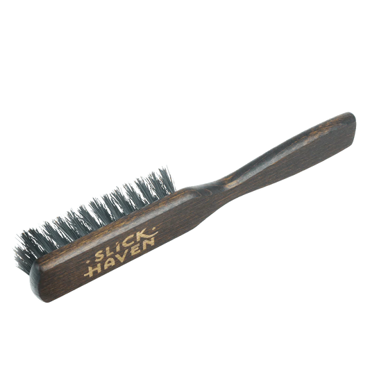 Slickhaven Beard Brush with handle | Skjeggbørste | Slickhaven | JK SHOP | JK Barber og herre frisør | Lavepriser | Best